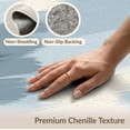 thumbnail image 6 of ODIKA 8'x10' Washable Area Rug Non-Shedding, Easy Care, Livingroom Flowing Shapes Transitional Abstract Neutral Grey for King Size Bedroom Under Bed, Master Suite, 6 of 7