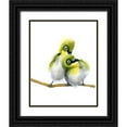 thumbnail image 1 of Shefranov, Olga 26x32 Black Ornate Wood Framed with Double Matting Museum Art Print Titled - Lime Green Cuties, 1 of 4