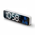 thumbnail image 1 of Reloj digital con alarma LED de pantalla grande en la parte superior, inalámbrica, 1 of 9