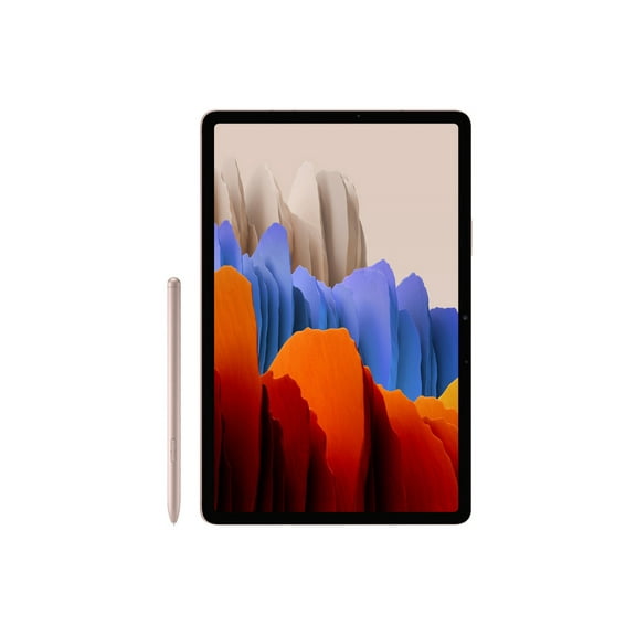 Restored SAMSUNG Galaxy Tab S7 128GB Mystic Bronze (Wi-Fi) S Pen Included - SM-T870NZNAXAR (Refurbished)