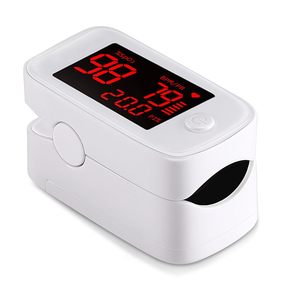 Clinical Guard CMS-500S Deluxe Fingertip Pulse Oximeter Blood Oxygen Saturation 