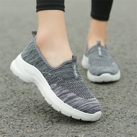 

eczipvz Womens Running Shoes Women Sneakers Shoes with Arch Support Casual Slip On Comfort Flats Canvas Womens Walking Fall