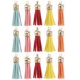 thumbnail image 1 of 25pcs tassel de cuero colgante llavero decoración de bricolaje accesorios de joyería (color mixto), 1 of 7