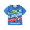thumbnail image 3 of Disney Cars Lightning McQueen Short Sleeve T-Shirt (Boys), 4 Pack, Sizes 2T-7, 3 of 9