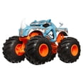 thumbnail image 2 of Hot Wheels Monster Trucks, Oversized Monster Truck in 1:24 Scale, Rhinomite, 2 of 6