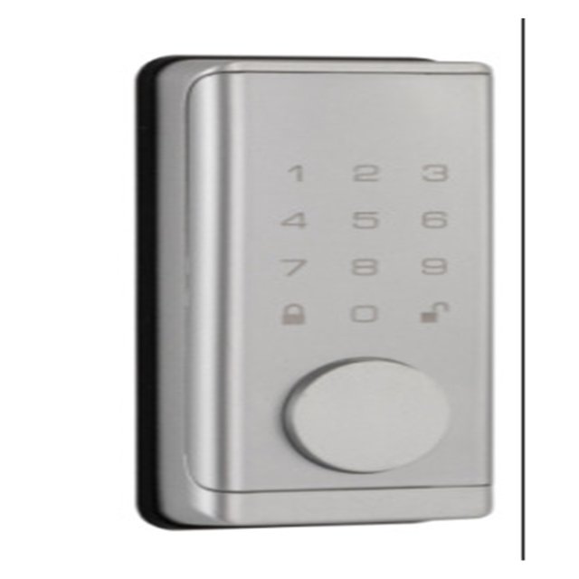 Serrure de Porte, Serrure Électronique Numérique pour Porte avec Mot de Passe à Empreinte Digitale et Carte Rfid, Entrée Sans Clé Tuya, Verrous Biométriques Numériques, Facile à Installer