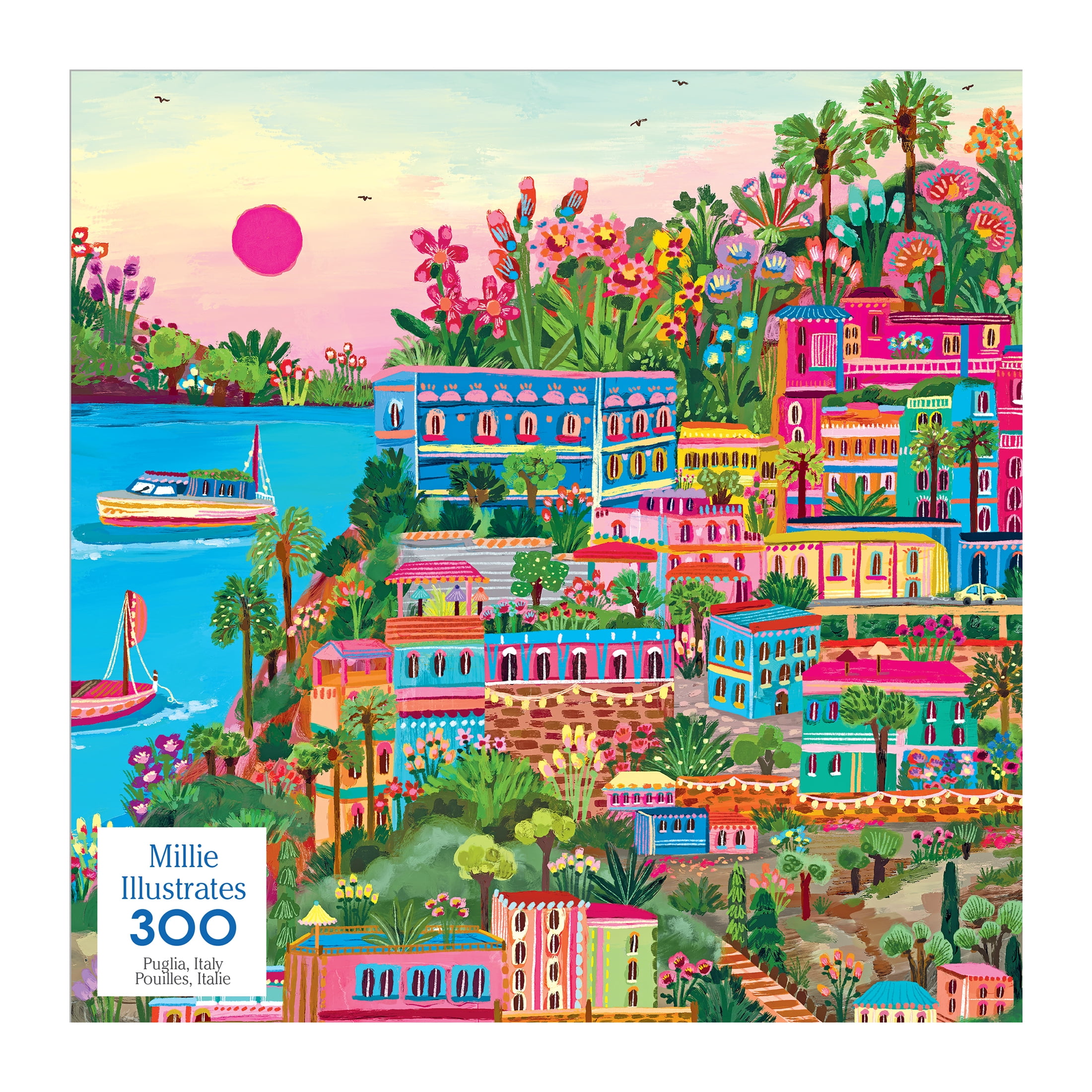 RoseArt - Modern Illustrations 300-Piece - Puglia, Italy - Adult Interlocking Puzzle