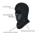 thumbnail image 3 of Balaclava Ski Mask for Men & Women, Cold Weather Windproof Full Face Mask Fleece Snow Gear for Running, Skiing, Snowboarding, 3 of 6