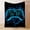 60*80inch, variant on Comfortable Flannel Blanket with HD Game Controller Design - Soft, Breathable 100% Polyester - Digital Print - Perfect Gift for All Seasons