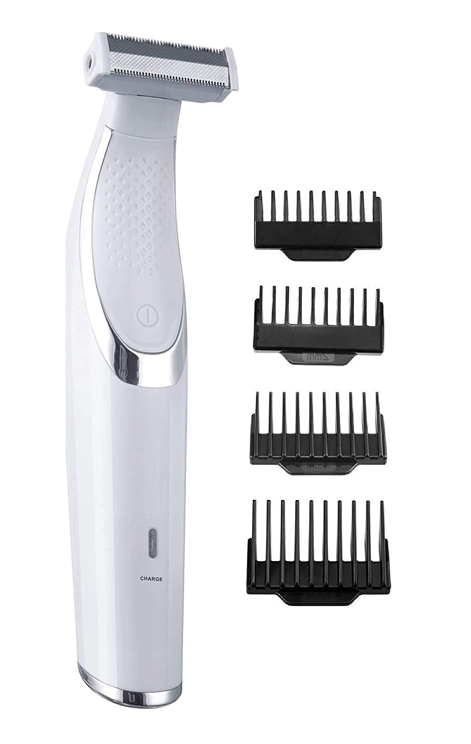 Painless Beard Mustache Trimmer For Men Rechargeable Electric Hair