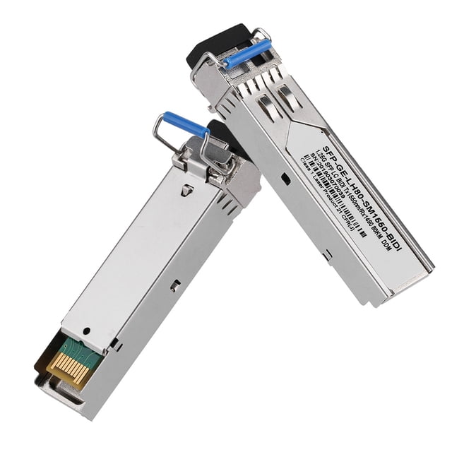 SFP-GE-LH80-SM1550-BIDI Single Channel Single Fiber Optical Module, Optical Module, 1.25G / Sec Server for High-Speed Data Transmission