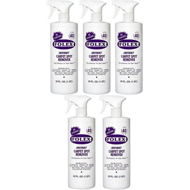 Folex Instant Carpet Spot Remover, 32oz Pack of 5