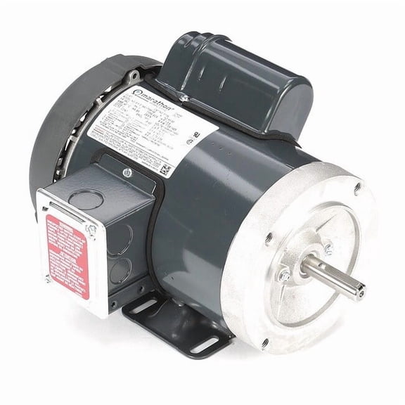 Leeson GP Motor,1 HP,1,725 RPM,115/208-230V,56C 056C17F5914