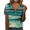 thumbnail image 1 of Hauts à Manches Courtes pour Femmes Mode Été Imprimé Ordinaire T-Shirt à Manches Courtes Col Rond pour Femmes Hauts à Manches Courtes pour Femmes T-Shirts d'Été pour Femmes Mode, 1 of 5