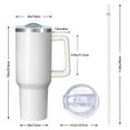 thumbnail image 3 of Dog Themed Travel Mug – 40oz Double Wall Stainless Steel Tumbler with Handle, Spill Proof Lid and Coffee Straw, 3 of 5