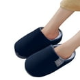 thumbnail image 5 of Mens For Men House Warm Soft Plush Flop Slippers Flip On Shoes Slippers Men's Slipper Men's Slippers Size 15 Washable Dog Slippers for Men Mens Slippers Size 14 Arch Support Mens Robe And, 5 of 6