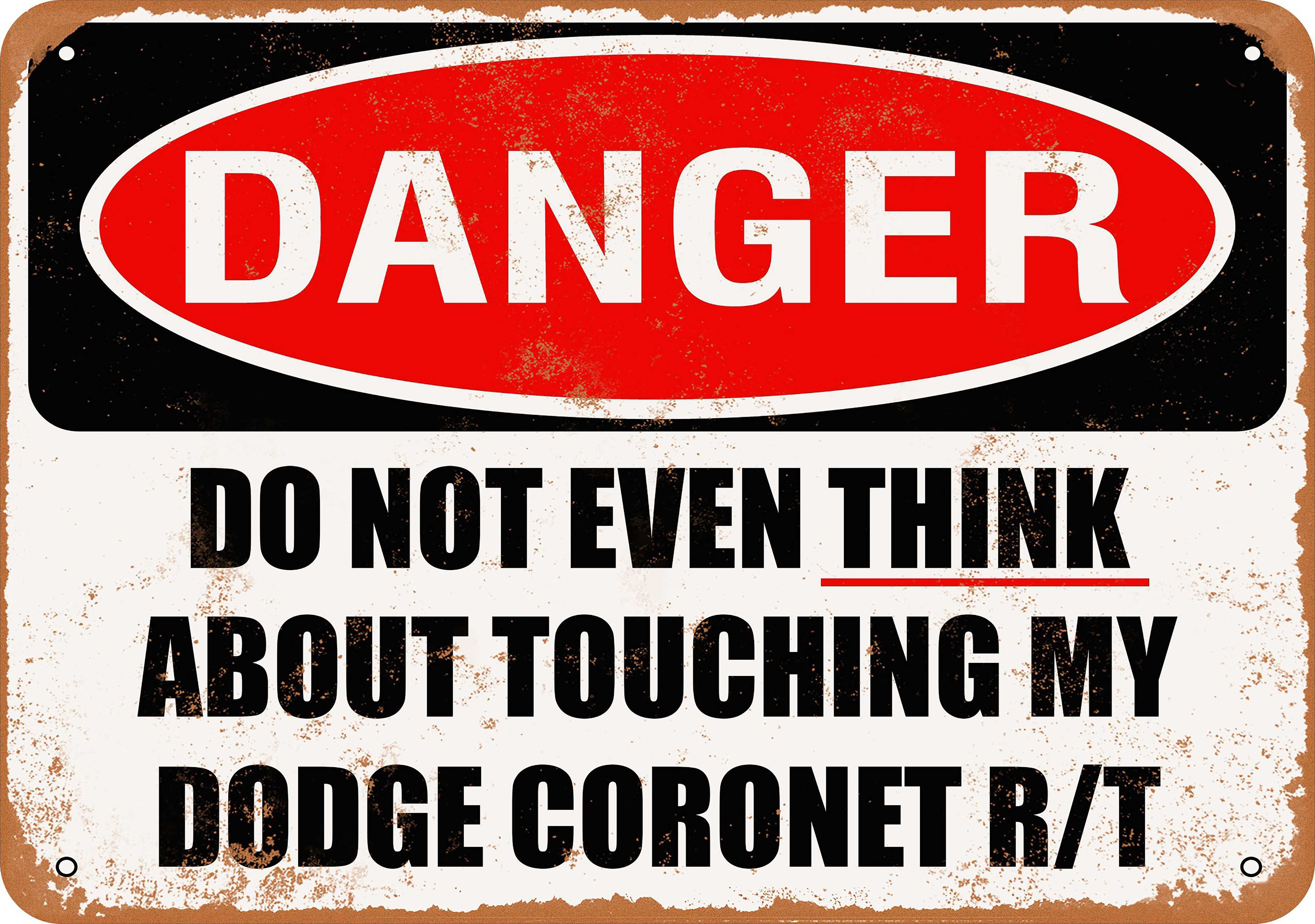 DODGE CORONET Aluminum Parking Sign 10x14