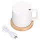 thumbnail image 2 of Base De Calentamiento De Tazas, Calentador De Tazas Impermeable De 200 Ml Con Taza Para Dormitorio Para Oficina Para Sala De Estar ANGGREK Constant Temperature Pad, 2 of 8