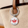 thumbnail image 4 of Canadian Souvenir Keychain Durable Metal Carabiner Clip For Keys Luggage Backpack And Giving, 4 of 4