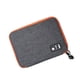 thumbnail image 1 of Jumpingount Bolsa de almacenamiento de Cable USB, resistente al agua, 2 capas, portátil, para viajes en casa, dormitorio, disco Flash electrónico, cable de Carteras S gris Jumpingount AP012998-05, 1 of 6