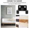 thumbnail image 2 of 8Pcs Wall Tile Bracket Sturdy Tile Hanger Useful Wall Tile Display Brackets, 2 of 8