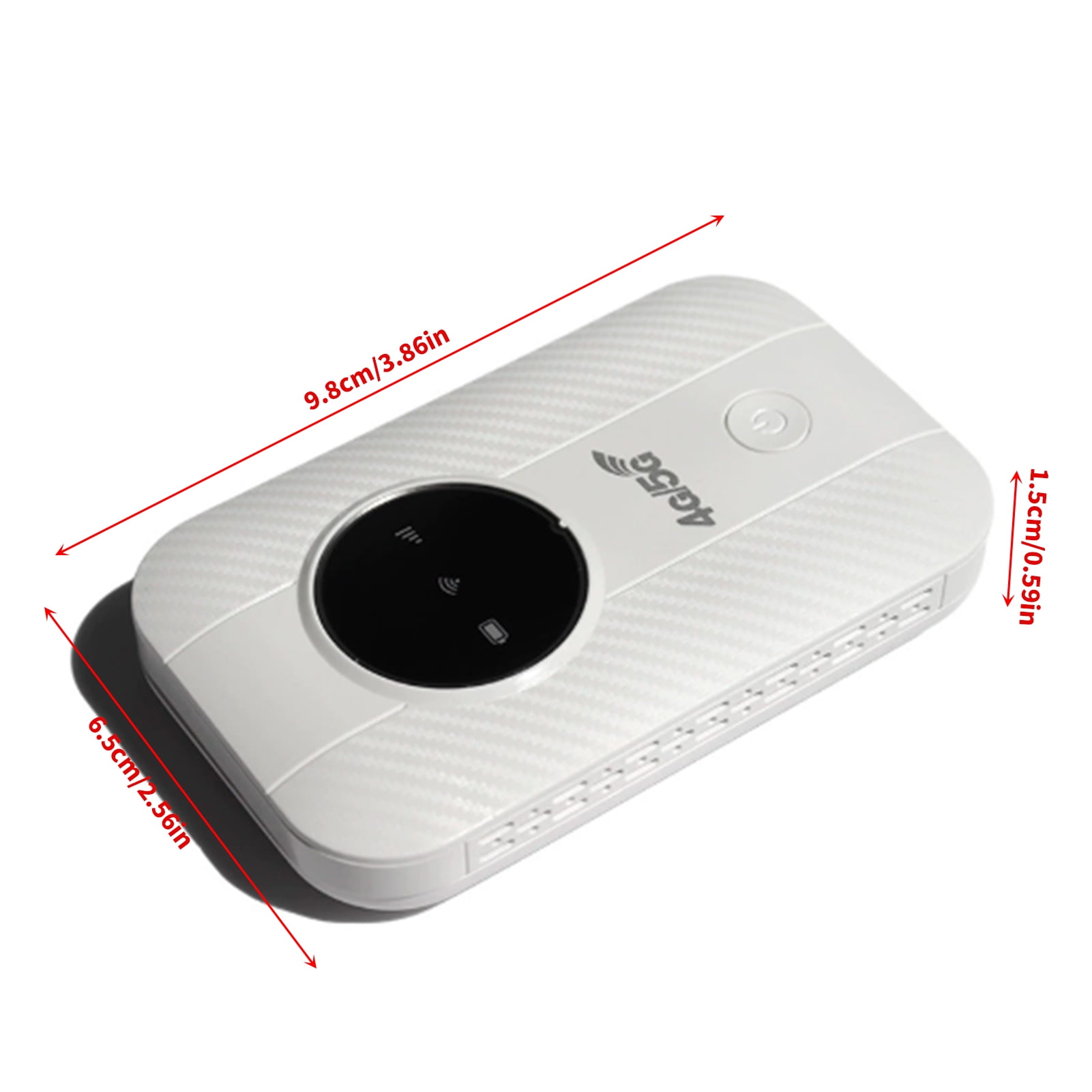 Portable WIFI Router 4G Router Card Inserted, Portable WiFi Router Support 10 Devices Unlimited Internet 150Mbps Pocket Mobile Hotspot Device Mini Wireless Internet Modem for Car Travel