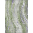 thumbnail image 2 of Addison Rugs Chantille Indoor/Outdoor Transitional Swirls Olive Washable Rectangle Rug, 2'6" x 3'10", 2 of 6