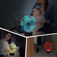 thumbnail image 5 of 3d Illusion Lamp, Night Light With Color Changing And Smart Touch Control(football), 5 of 5
