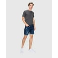 thumbnail image 3 of RING OF FIRE Men's Jake Rip N Repair Denim Shorts, 3 of 6