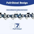 thumbnail image 5 of 16 Inch Chainsaw Chain Blade 56Dl 3/8Lp .043 56 Dl For Stihl 3610 Full-Chisel, 5 of 6
