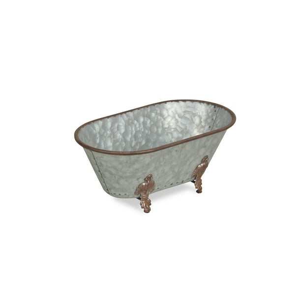 Home Indoor Galvanized Decorative Metal Bathtub