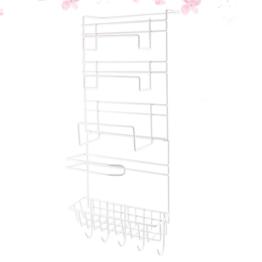 FRCOLOR  Refrigerator Storage Rack Multi-layer Holder Kitchen Shelves Fridge White