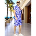 thumbnail image 4 of Conjunto Hombre Verano Camisa y Short a Juego Alberca Playa y Calor, 4 of 5