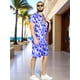 thumbnail image 4 of Conjunto Hombre Verano Camisa y Short a Juego Alberca Playa y Calor, 4 of 5