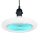 thumbnail image 2 of E27 Ceiling Fan With Lights Enclosed Low Fan Light Ceiling Light With Fan Hidden Electric Fan Delier Gimbal White Light Deals Of The Day Clearance, 2 of 8