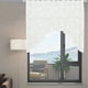 thumbnail image 4 of Cortinas de media caída tejidas a mano exquisitas, color café, 4 of 6