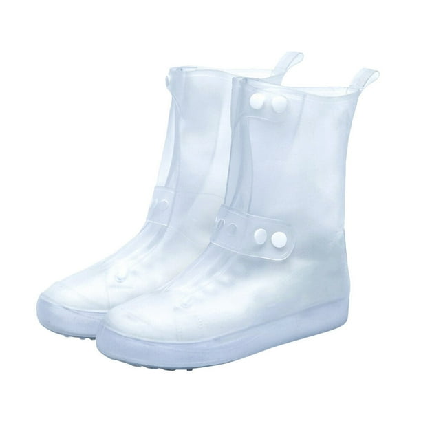 GOOHOCHY 1 par de cubrezapatos impermeables antideslizantes para exteriores.
