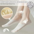 thumbnail image 2 of 12 Pairs Women No Show Socks, Ladies Ultra Invisible Ultra Light Breathable Low Cut Liner & Cut Arbitrarily Socks, Non Slip Ankle Socks Boat Socks Casual Socks for Loafers Sneakers Flats Shoes, 2 of 5