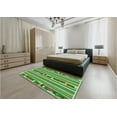 thumbnail image 4 of Ahgly Company Indoor Rectangle Patterned Fern Green Area Rugs, 5' x 8', 4 of 6