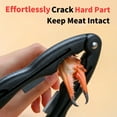 thumbnail image 3 of 2PCS Crab Crackers and Tools Multifunctional Crab Leg Crackers Efficient Lobster Crackers Sturdy Seafood Crackers and Tools Portable Lobster Crackers and Picks Set Crab Claw Crackers, 3 of 6