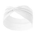 thumbnail image 4 of Diadema elástica atlética antideslizante transpirable Toystoory para ejercicio banda para el pelo 5Conjunto Blanco, 4 of 6