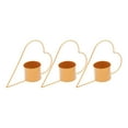 thumbnail image 6 of 10 Pcs Gold Flower Vase for Centerpieces Wedding, Wedding Centerpieces for Tables, Flower Holder Centerpiece, Elegant Vase for Weddings Party Decoration (Small Peach Heart), 6 of 19