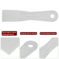 thumbnail image 4 of Uxcell 5pcs Putty Scraper 1.6" Width 1.7mm Thin Flexible Plastic Putty Knife Gray, 4 of 6