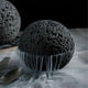 thumbnail image 4 of Japanese Planet Volcanic Stone Artistic Dish Pendulum Seafood Sushi Sashimi Ice Plate Smoke Plate,12CM, 4 of 5