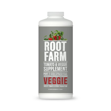 Root Farm Tomato & Veggie Supplement - Liquid Nutrient for Hydroponic Plants, 32