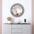 thumbnail image 6 of SHYFOY Jeweled Accent Wall Mirror Round Sparkly Decorative Mirrors for Wall Decor, 6 of 9
