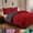 Red/Gray, variant on Elegant Comfort Reversible Down Alternative Comforters Set, Soft Microfiber All-Season Bedding, Lightweight Wrinkle & Fade Resistant Comforter with Shams, Full/Queen, Red/Gray