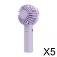 thumbnail image 1 of Ventilador portátil de mano,Ventilador portátil de mano Pequeño ventilador personal silencioso,Mini ventilador de refrigeración ligero de 3 velocidades para escritorio,Ventilador eléctrico, 1 of 10