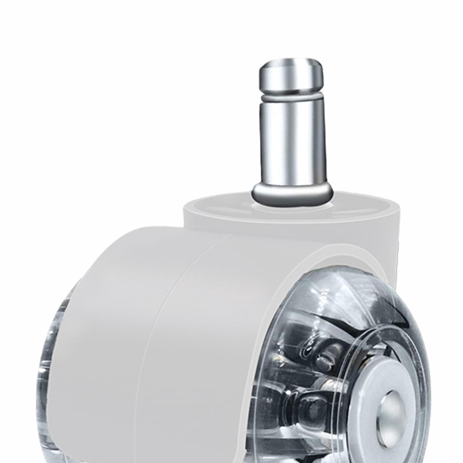 Heavy Duty Office Chair Caster Wheels Set of 5 Roller Wheel for Floor Protecting