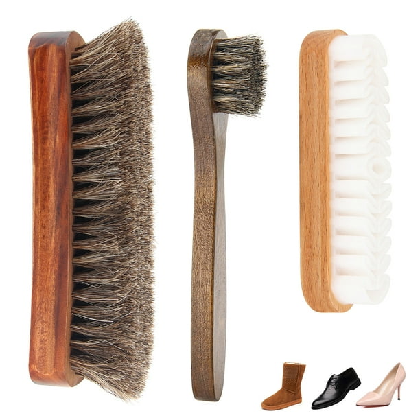 3 Pcs Sneaker Shoe Cleaner Brush Set comprennent la brosse de